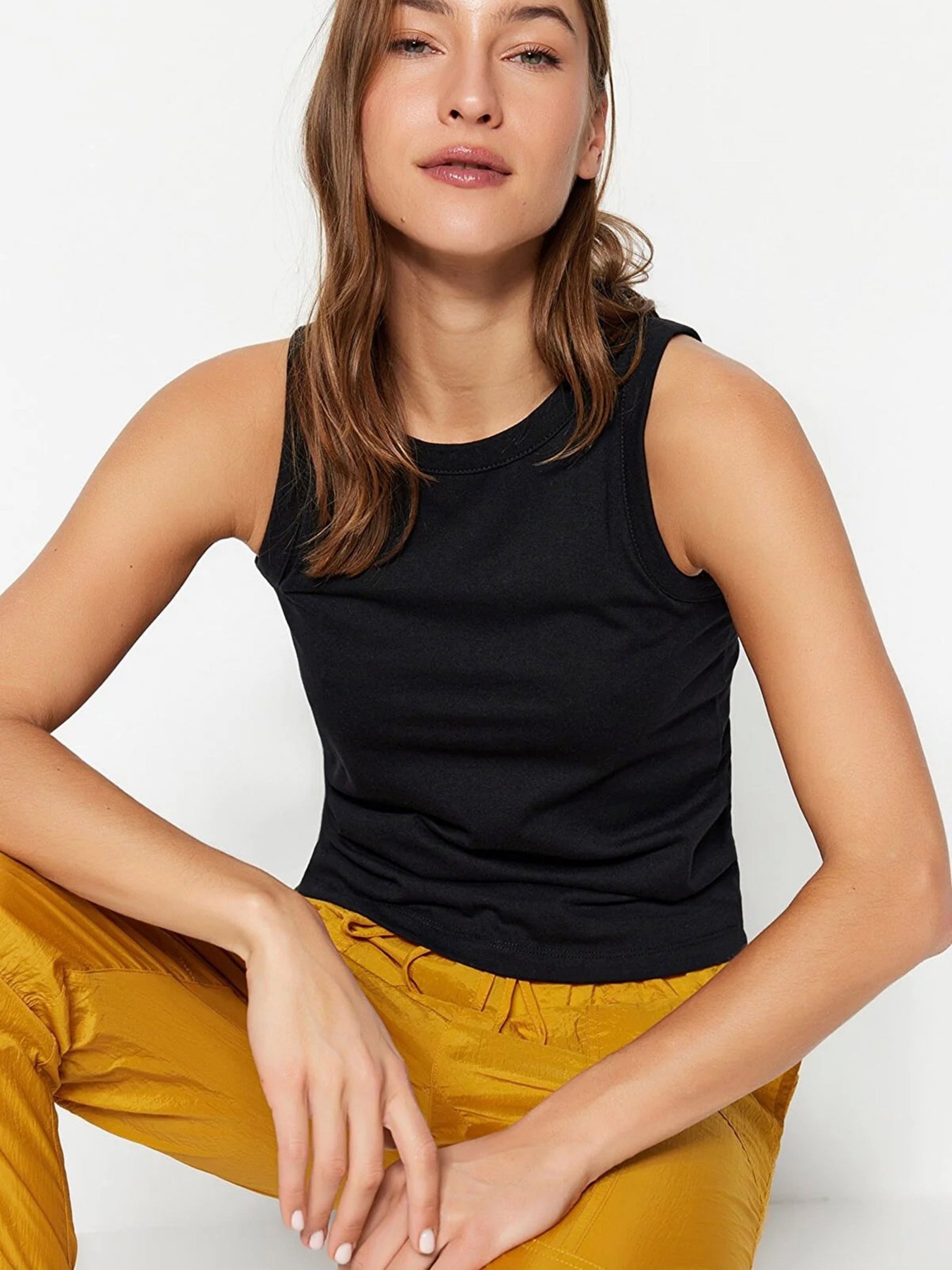 Майка Trendyol модель TWOSS21AL0032/Siyah Фото