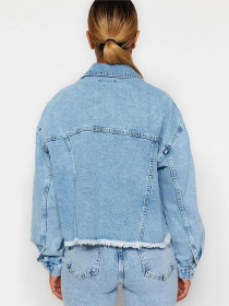 Джинсовая куртка Trendyol модель TWOSS21CE0046/Acik Mavi Фото