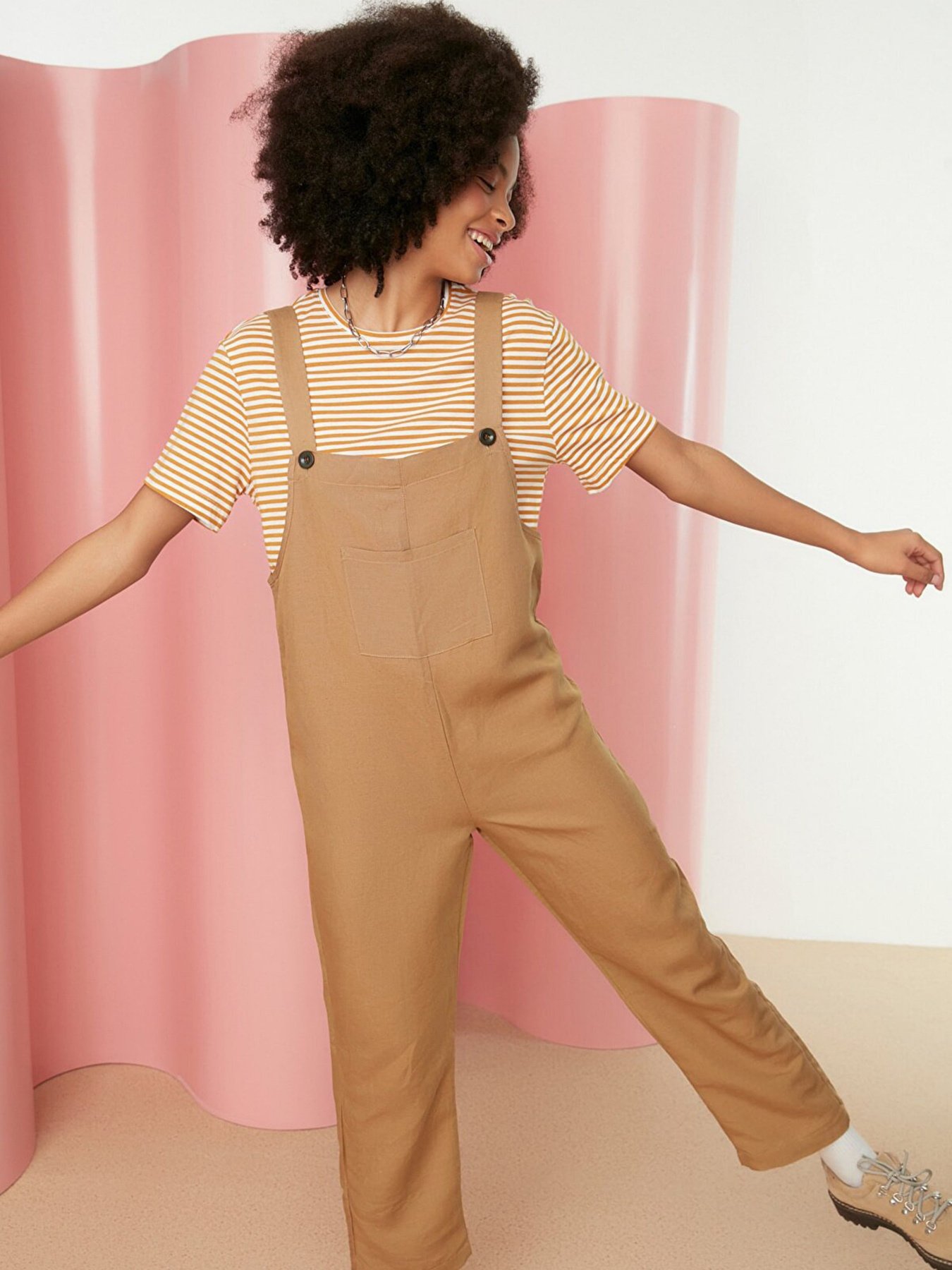 Комбінезони Trendyol модель TWOSS21TU0178/Kahverengi Фото