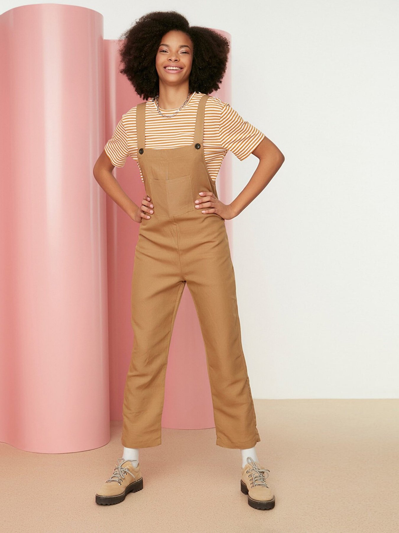 Комбінезони Trendyol модель TWOSS21TU0178/Kahverengi Фото