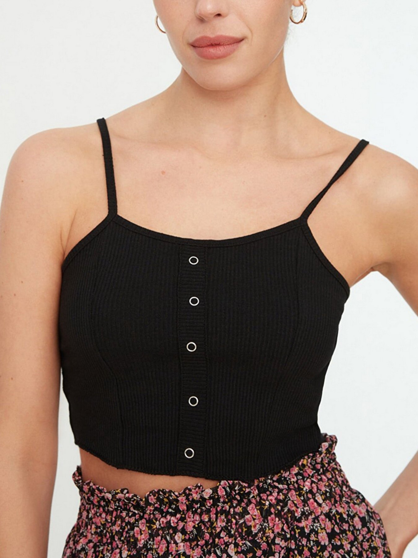 Топ Trendyol модель TWOSS22AL0013/Siyah Фото