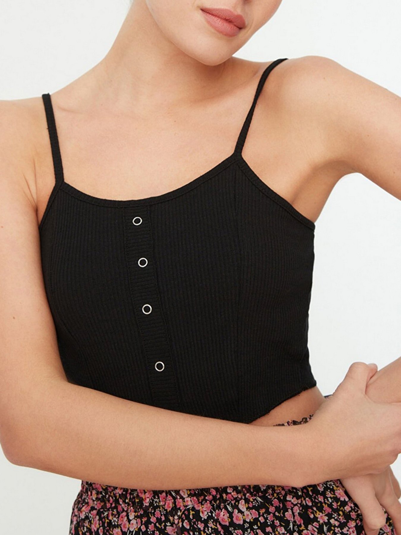 Топ Trendyol модель TWOSS22AL0013/Siyah Фото