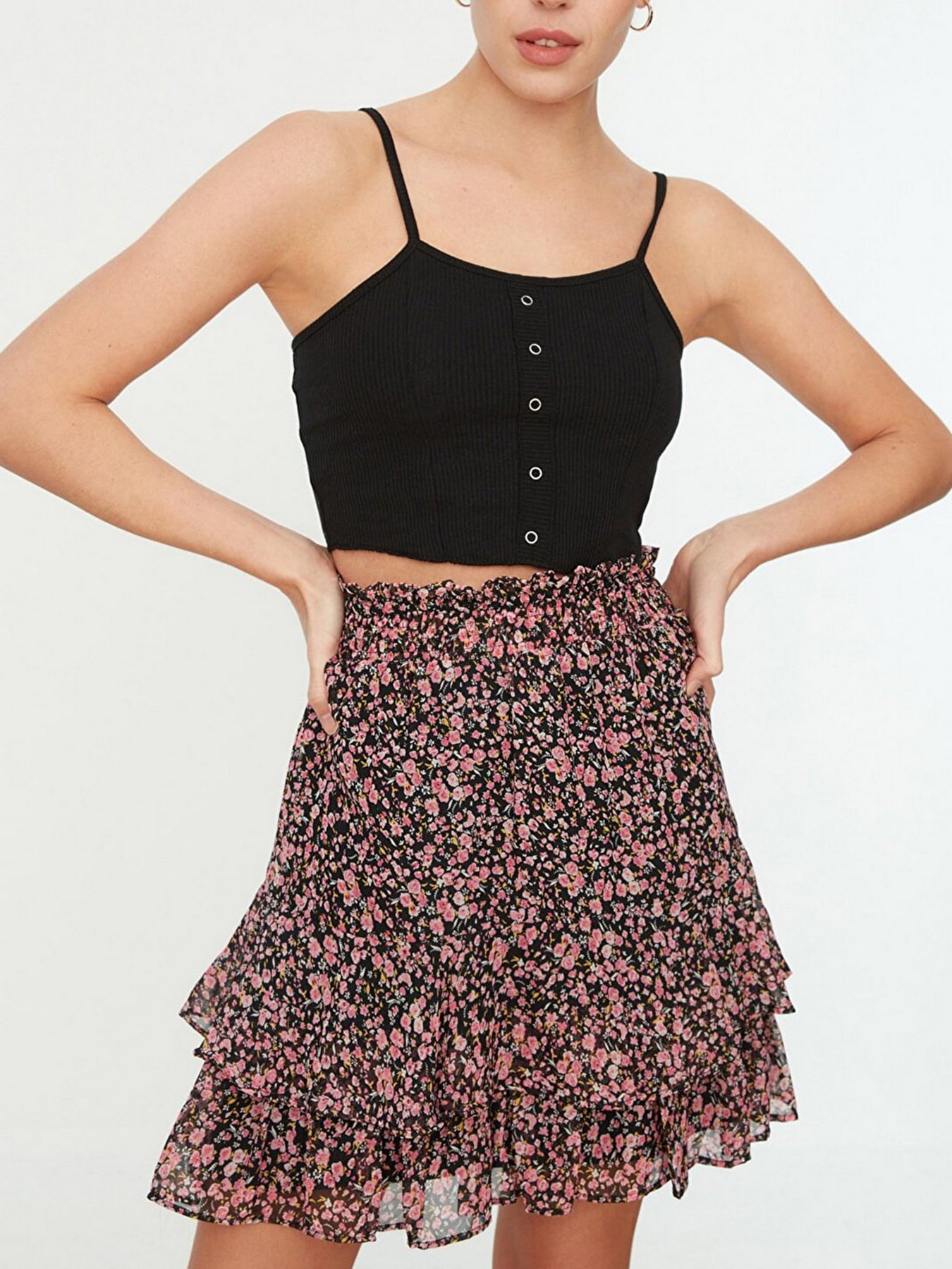 Топ Trendyol модель TWOSS22AL0013/Siyah Фото