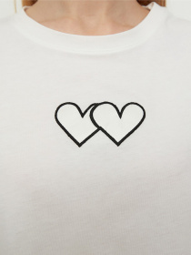 Футболки і поло Trendyol модель TWOSS22TS0685/Beyaz Фото