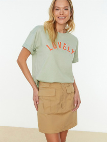 Футболки и поло Trendyol модель TWOSS22TS0957/Mint Фото