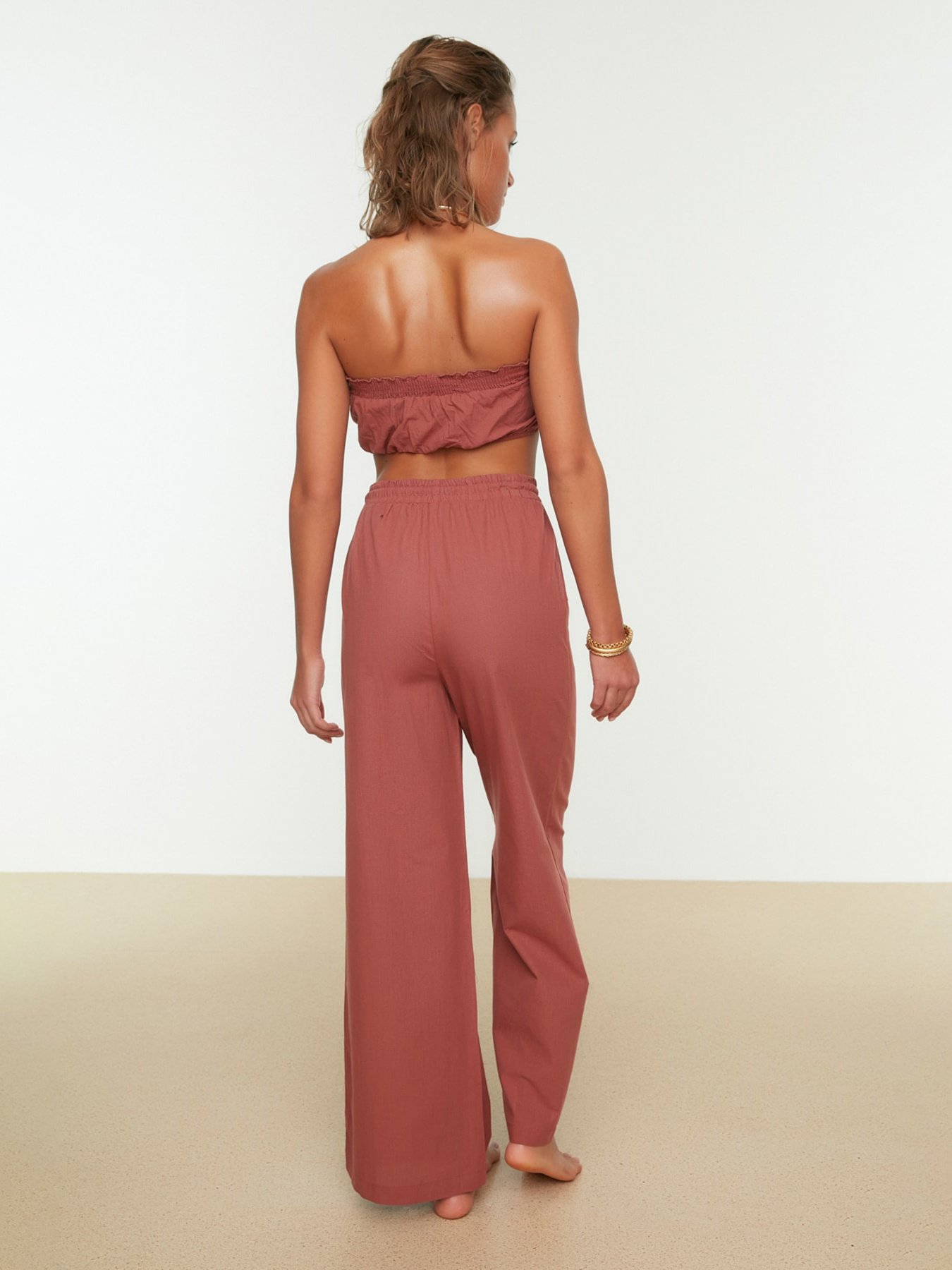 Повседневный костюм Trendyol модель TBESS21AU0444/Camel Фото