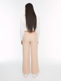 Штани палаццо Trendyol модель TCTSS22PL0050/Bej Фото