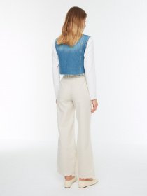 Повсякденні штани Trendyol модель TCTSS22TP00005/Bej Фото