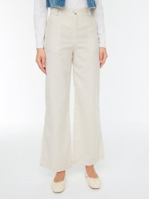 Повсякденні штани Trendyol модель TCTSS22TP00005/Bej Фото