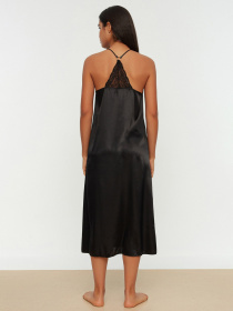 Нічна сорочка Trendyol модель THMSS21GC0004/Siyah Фото