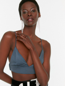 Бюстгальтер Trendyol модель TPRSS22BS00005/Antrasit Фото