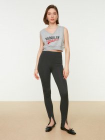Легінси Trendyol модель TWOAW21PL0263/Antrasit Легінси Trendyol модель TWOAW21PL0263/Antrasit Фото