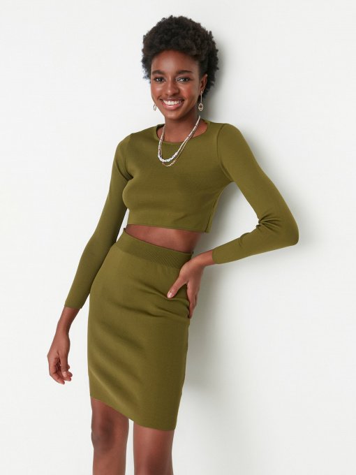 Костюми Trendyol Модель TWOAW23AU00009/Haki Фото