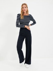 Штани палаццо Trendyol модель TWOSS20PL0010/Lacivert Фото