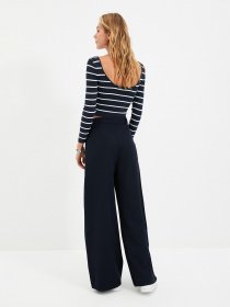 Штани палаццо Trendyol модель TWOSS20PL0010/Lacivert Фото