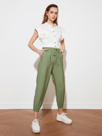 Джогери Trendyol модель TWOSS20PL0129/Yesil Фото