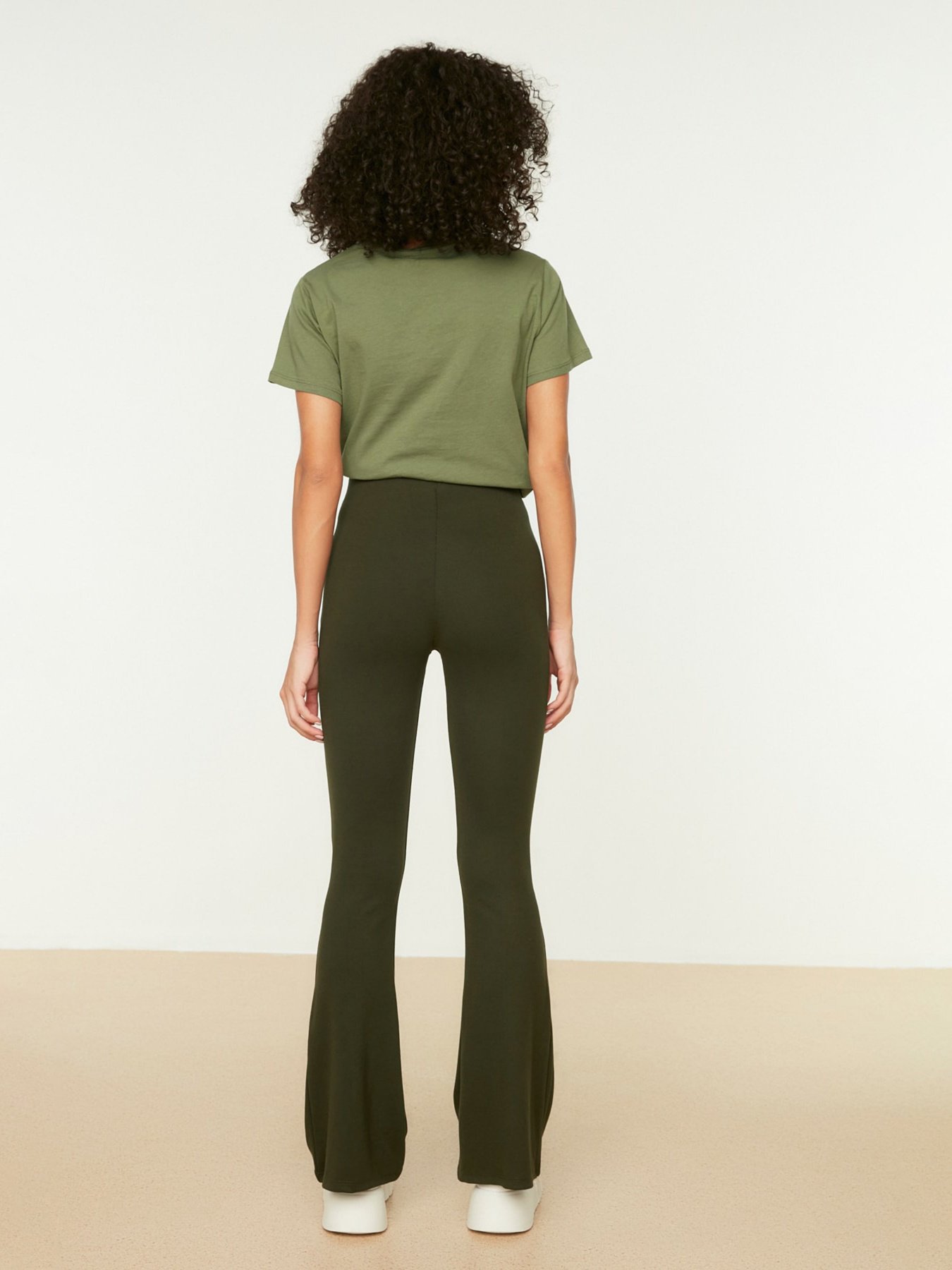 Штани повсякденні Trendyol модель TWOSS20PL0342/Haki Фото