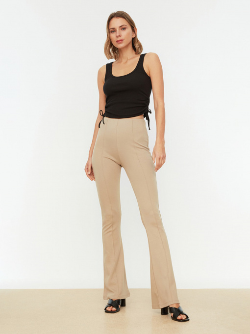 Брюки повседневные Trendyol модель TWOSS20PL0342/Vizon Фото