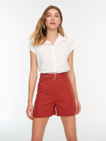 Шорти Trendyol модель TWOSS20SR0126/Acik Kahverengi Фото