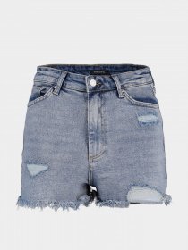 Шорты джинсовые Trendyol модель TWOSS20SR0207/Mavi Фото