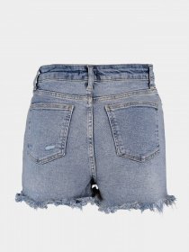 Шорты джинсовые Trendyol модель TWOSS20SR0207/Mavi Фото