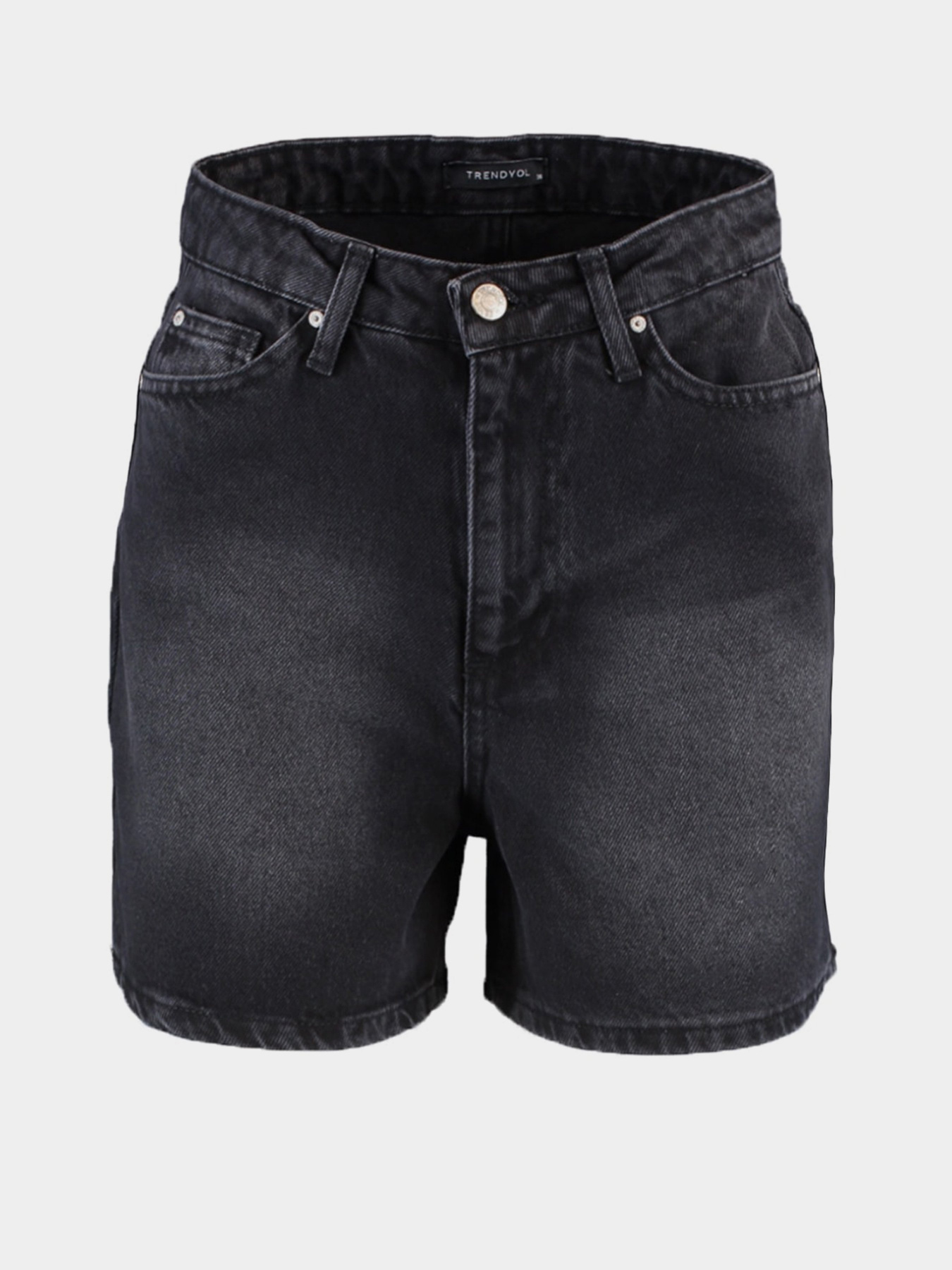 Джинсові шорти Trendyol модель TWOSS20SR0297/Siyah Фото