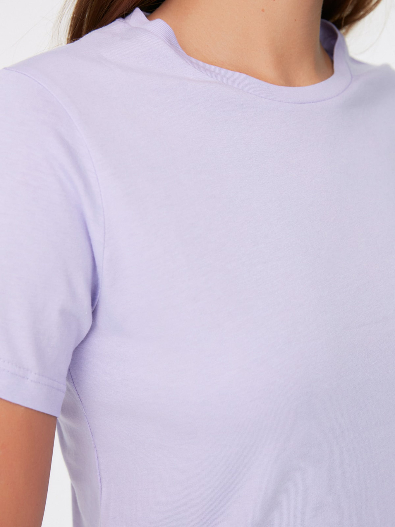 Футболка Trendyol модель TWOSS20TS0133/Lila Фото