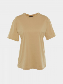 Футболка Trendyol модель TWOSS20TS0134/Bej Фото