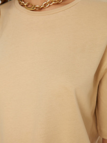 Футболка Trendyol модель TWOSS20TS0134/Bej Фото