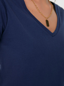 Набор футболок Trendyol модель TWOSS20TS0142/Lacivert-Lila Фото