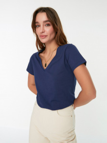 Набор футболок Trendyol модель TWOSS20TS0142/Lacivert-Lila Фото