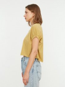 Футболка Trendyol модель TWOSS20TS1257/Acik Yesil Фото