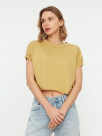 Футболка Trendyol модель TWOSS20TS1257/Acik Yesil Фото