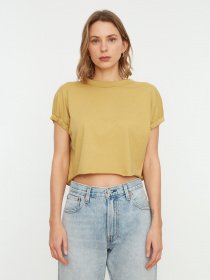 Футболка Trendyol модель TWOSS20TS1257/Acik Yesil Фото