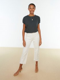 Футболка Trendyol модель TWOSS20TS1257/Antrasit Фото