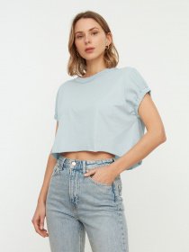 Футболка Trendyol модель TWOSS20TS1257/Mavi Фото