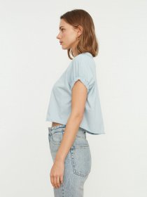 Футболка Trendyol модель TWOSS20TS1257/Mavi Фото