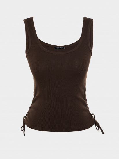 Топ Trendyol модель TWOSS21AL0020/Kahverengi — фото 5 - INTERTOP