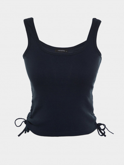Топ Trendyol модель TWOSS21AL0020/Lacivert — фото 7 - INTERTOP