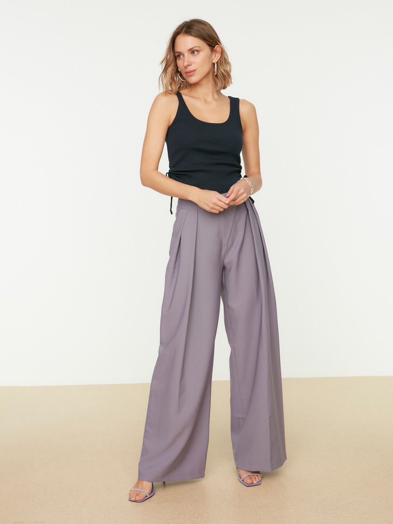 Топ Trendyol модель TWOSS21AL0020/Lacivert Фото