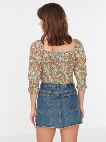 Блуза Trendyol модель TWOSS21BZ1165/Yesil Фото