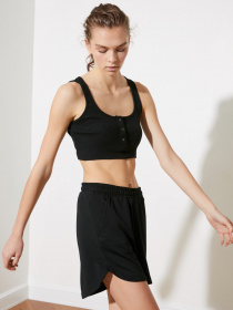 Шорты Trendyol модель TWOSS21SR0061/Siyah Фото