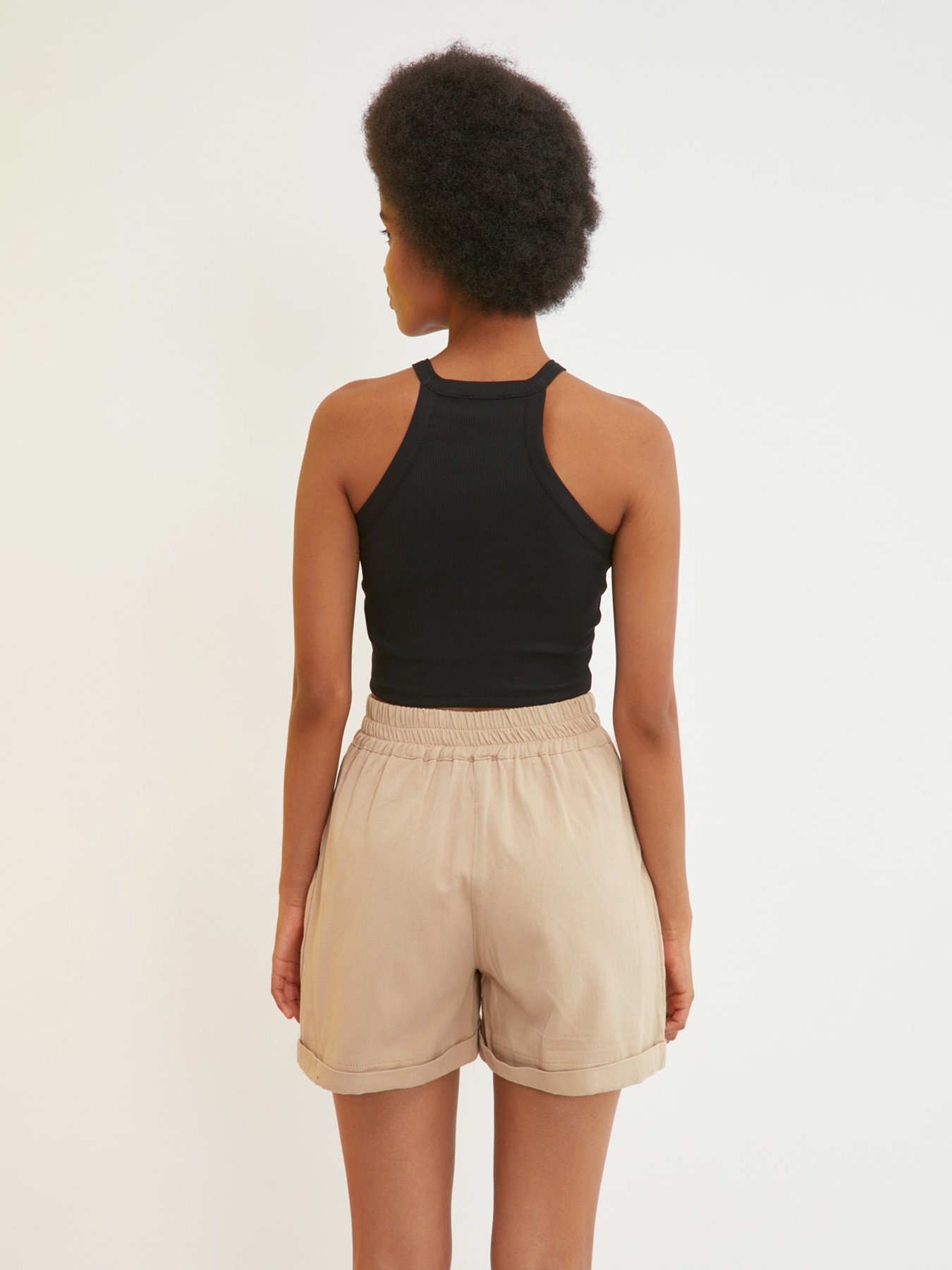 Шорти Trendyol модель TWOSS21SR0073/Bej Фото