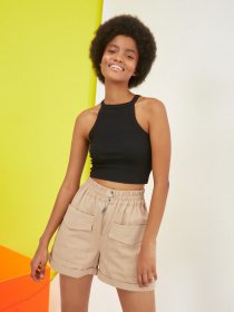 Шорти Trendyol модель TWOSS21SR0073/Bej Фото