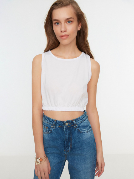 Топ Trendyol модель TWOSS22AL0027/Beyaz Фото