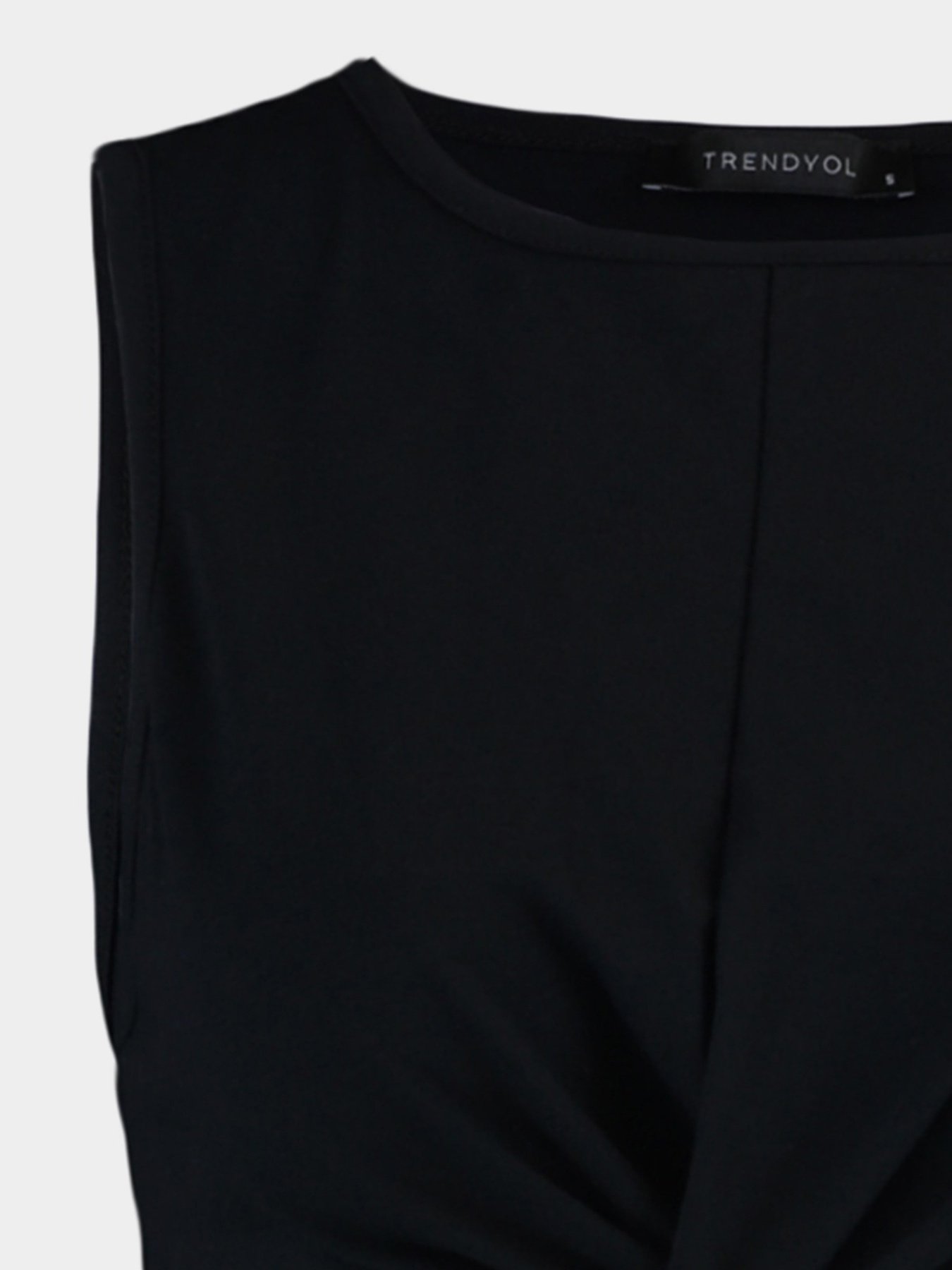 Топ Trendyol модель TWOSS22BZ00059/Siyah Топ Trendyol модель TWOSS22BZ00059/Siyah Фото
