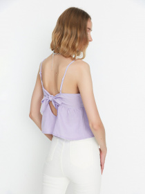 Майка Trendyol модель TWOSS22BZ00103/Lila Фото