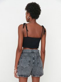 Топ Trendyol модель TWOSS22BZ0158/Siyah Фото