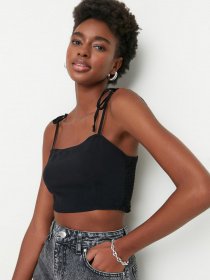 Топ Trendyol модель TWOSS22BZ0158/Siyah Фото
