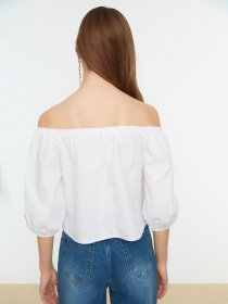 Блуза Trendyol модель TWOSS22BZ0164/Ekru Фото